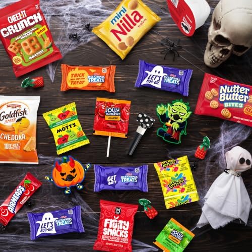 Halloween Care Package, Gift Basket Assorted Candy & Snacks, 45 Count - Image 2