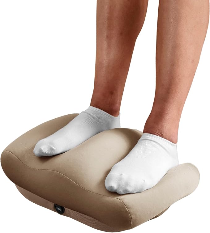 Homedics Comfy Footrest Massager, Soothes Tired Feet and Toes by Homedics