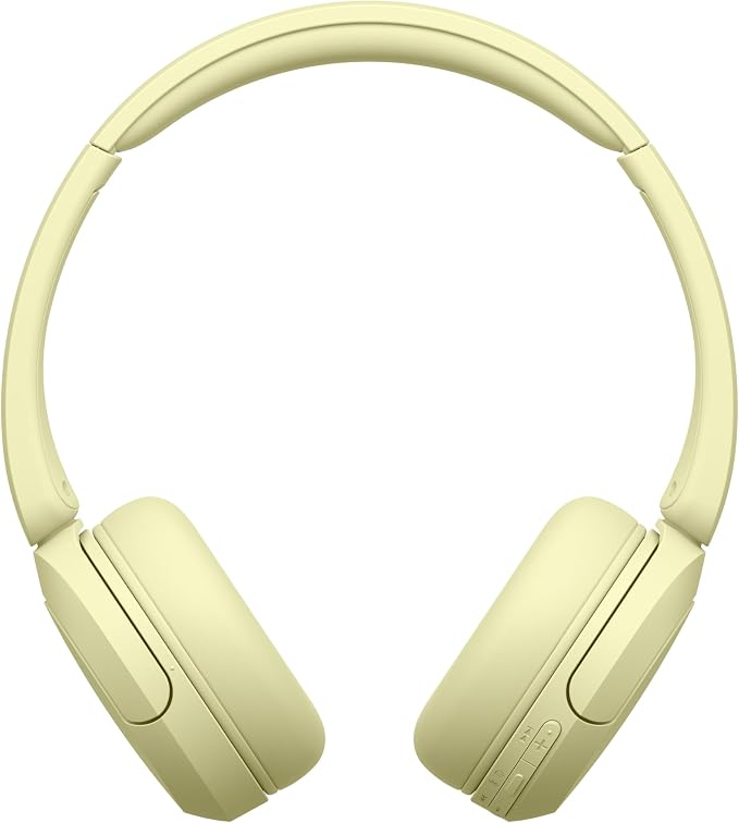 Sony WH-CH520 Wireless On-Ear Bluetooth Headphones with Mic, Butter Yellow | Comfortable Lightweight Design, Up to 50 Hrs Battery with Quick Charging, Multipoint Connection, Clear Calls, Swivel design - Image 6
