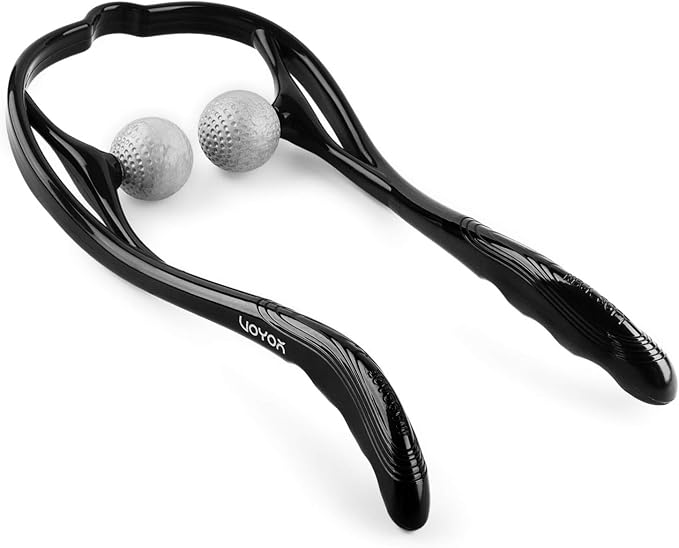 VOYOR Neck Massager Shiatsu Deep Tissue Dual Trigger Point for Pain Relief by VOYOR