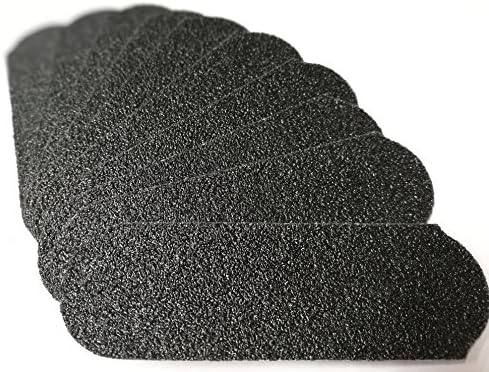 60 GRIT Stainless Steel Pedicure File Refill Pads, 60 Count (60 GRIT Black) - Image 2