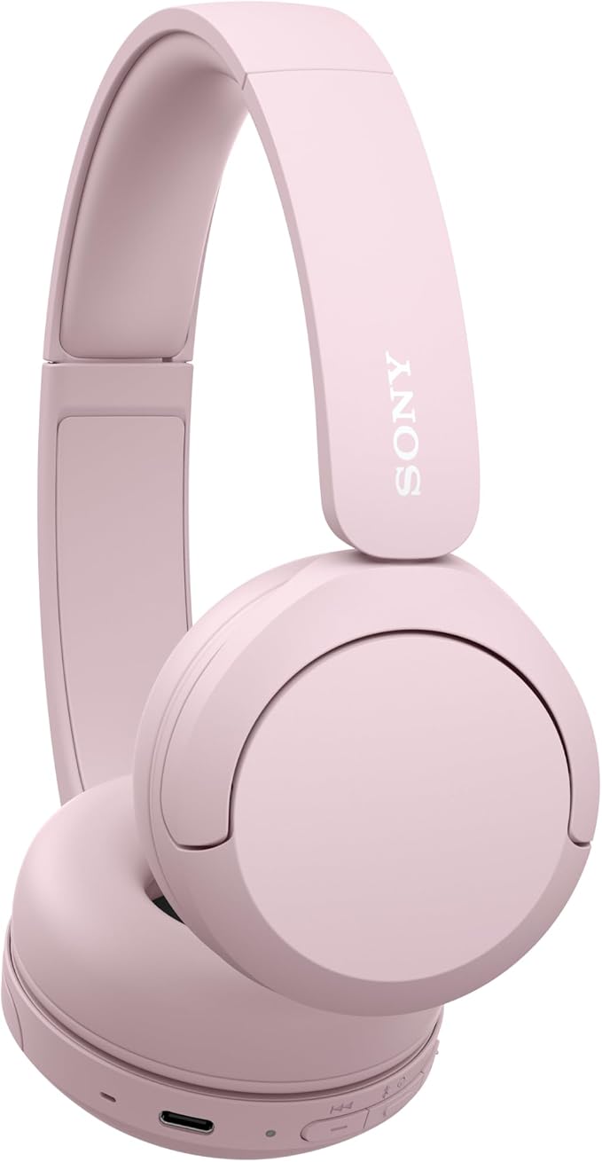 Sony WH-CH520 Wireless On-Ear Bluetooth Headphones with Microphone, Pink | Comfortable Lightweight Design, Up to 50 Hrs Battery with Quick Charging, Multipoint Connection, Clear Calls, Swivel design - Image 8