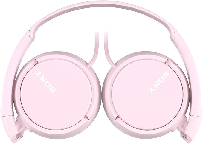 Sony ZX Series Wired On-Ear Headphones, Pink MDR-ZX110 - Image 7