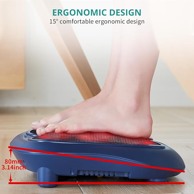 Nekteck Shiatsu Foot Massager with Heat for Neuropathy, Plantar Fasciitis - Image 7
