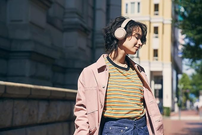 Sony WH-CH520 Wireless On-Ear Bluetooth Headphones with Mic, Cappuccino | Comfortable Lightweight Design, Up to 50 Hrs Battery with Quick Charging, Multipoint Connection, Clear Calls, Swivel design - Image 11