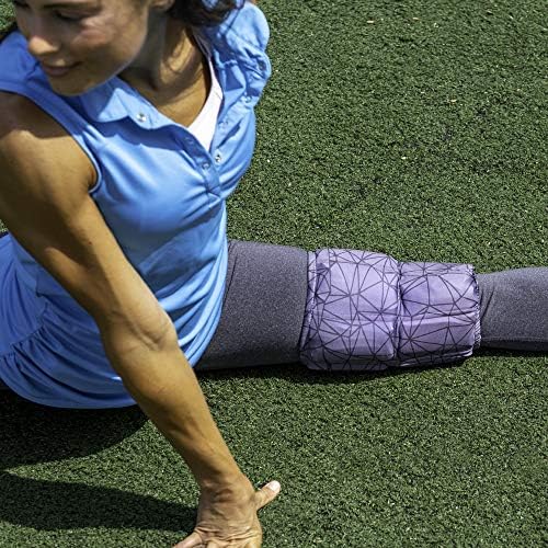 HurtSkurt® Premium Ice Therapy Sleeve – Blackout Medium – Stretch-Fit Wearable Cold Compression Wrap for Knee, Leg, Elbow & Ankle Recovery, Durable, Machine Washable, Stays Cold Longer - Image 4