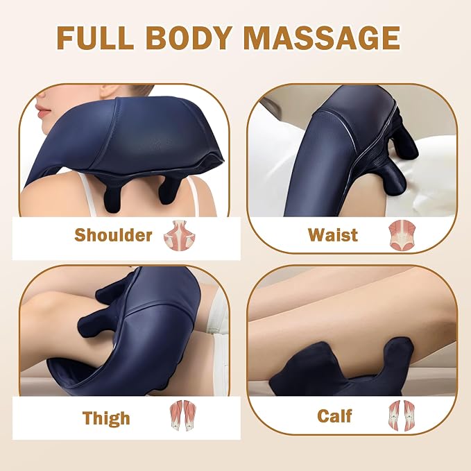 Joyset Cordless Neck Massager with Heat, Shoulder Massager for Pain Relief - Image 7