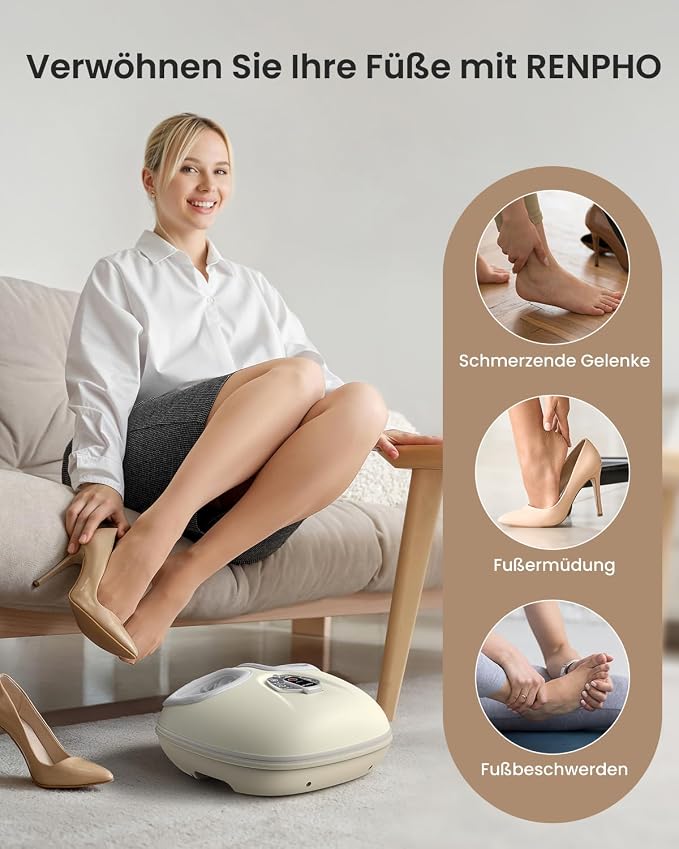 RENPHO Foot Massager with Heat, Birthday Gifts for Women, FSA Eligible HSA - Image 6