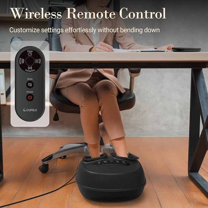 CuPiLo Foot Massager with Heat for Neuropathy-[Upgraded], FSA Eligible HSA - Image 6