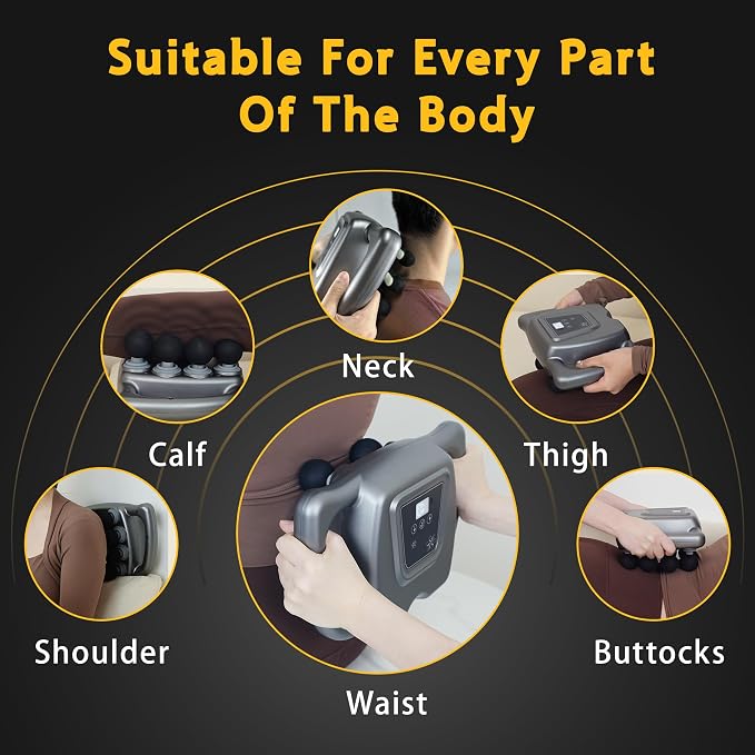 24 Head Massage Gun Set, Massager Gun Deep Tissue, Back Massager - Image 5