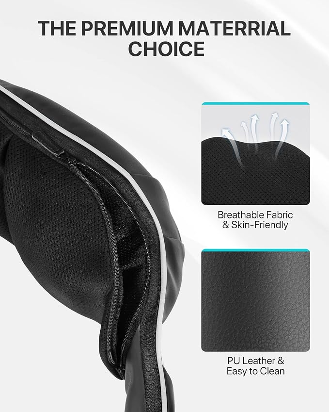 ALLJOY Neck Massager with Heat, Deep Tissue Shiatsu for Shoulders and Back - Image 5