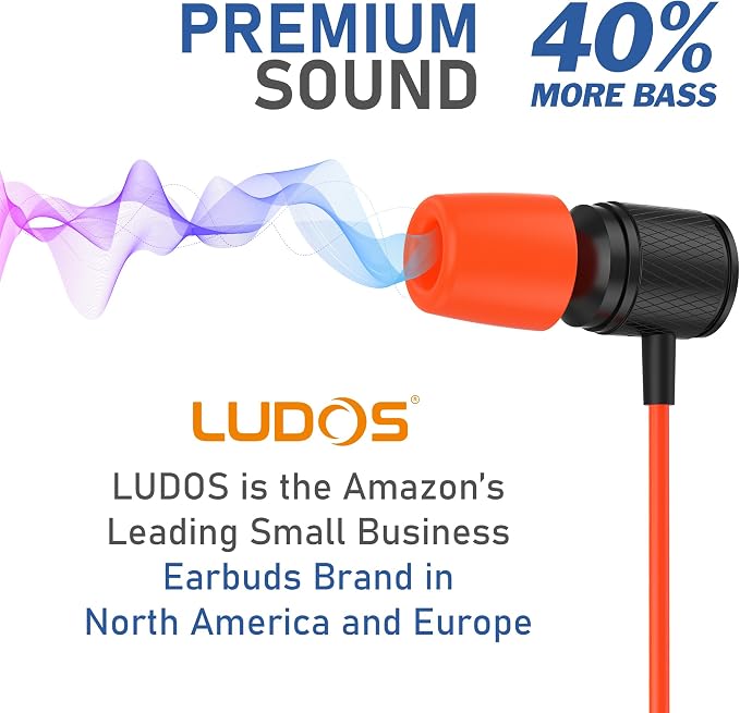LUDOS Ultra USB C Headphones for iPhone 17 16 15 Pro Max Plus Air iPad Pro, 5 Years Warranty, Magnetic USB-C Earbuds for Samsung Galaxy S24 S23 Ultra S22 S21 FE S20 A55 A54 A53, USB Type C Earphones - Image 8