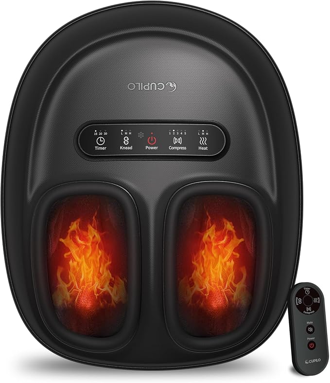 CuPiLo Foot Massager with Heat for Neuropathy-[Upgraded], FSA Eligible HSA by CUPILO