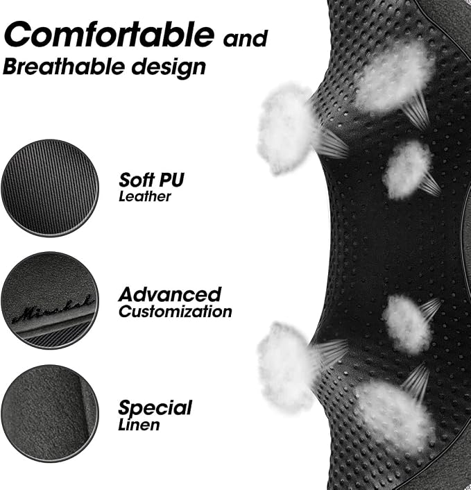 Mirakel Shiatsu Neck & Back Massager with Heat for Pain Relief Deep Tissue - Image 9