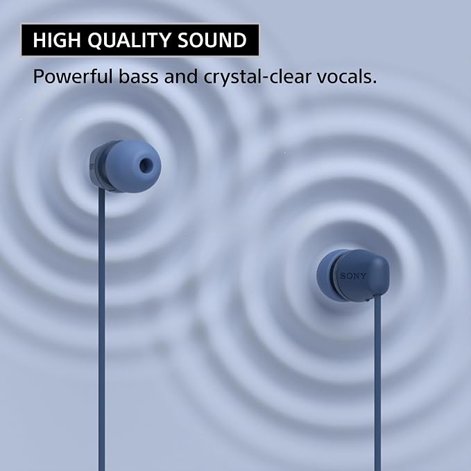 Sony IER-EX15C USB-C Plug, Wired in-Ear Headphones with Mic, Black | For iPhone and Android Phones, Built-in Multi-Function Button, Volume and Mic Control, Supports USB Audio Class 1.0 Devices - Image 3