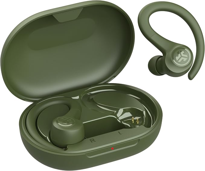JLab, Go Sport+, True Wireless Workout Earbuds, Bluetooth Sport Earbuds, Clear Calling, Green - Image 7