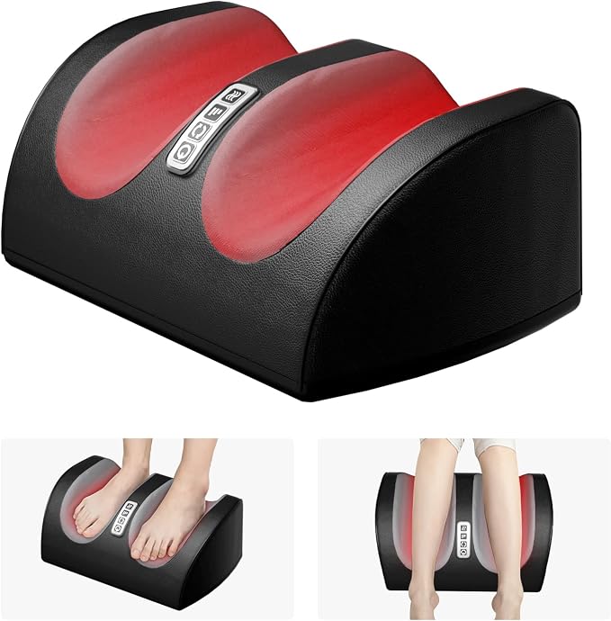 LINGTENG Shiatsu Foot Massager with Heat, FSA Eligible HSA Foot Massager by LINGTENG