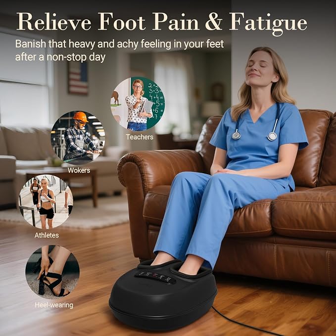 CuPiLo Foot Massager with Heat for Neuropathy-[Upgraded], FSA Eligible HSA - Image 5
