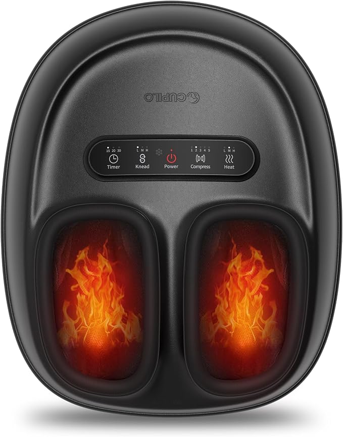 CuPiLo Foot Massager -[2026 Upgraded], FSA Eligible HSA, Up to Size 13 by CUPILO