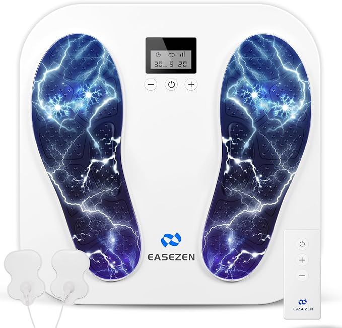 EaseZen EMS Foot Massager for Neuropathy, Plantar Fasciitis and Pain Relief by EaseZen