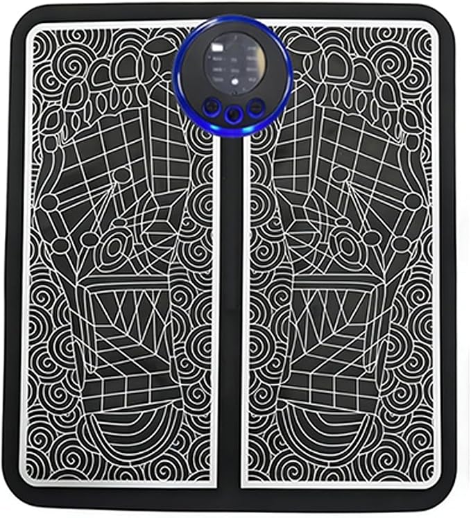 Foot Massager with Remote Control, Foot Stimulating Massage Mat Improves and Promotes Muscle Stimulator, 8 Modes 19 Levels, Foot Mat System for Pain Relief (KTR-4034) by ZoRhael