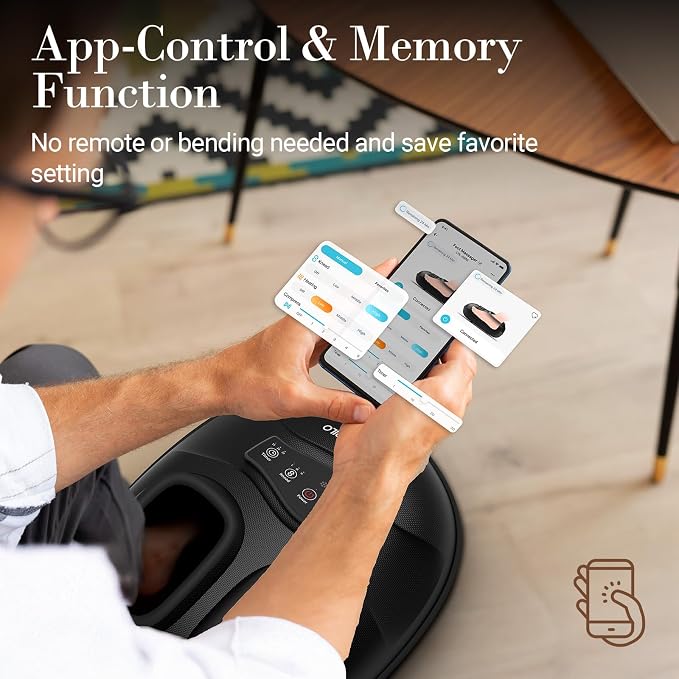 CuPiLo Smart Foot Massager for Neuropathy and Pain Relief - 2026 Upgraded - Image 2