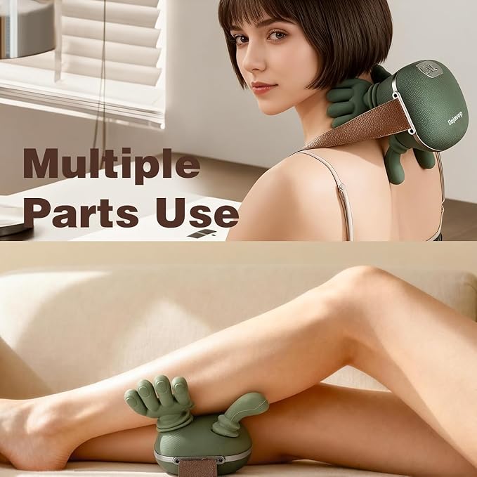 2026 4D Neck Massager with Heat, Deep Tissue Pain Relief,Shoulder Massager Neck, Back & Hand Massager, Heating Function, Deep Tissue Pain Relief, Muscle Relaxation, Ideal Gift - Image 8