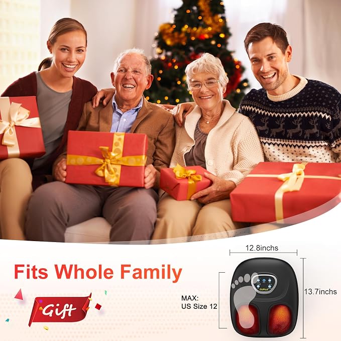 CuPiLo FSA Eligible Foot Massager with Heat for Tired Feet & Neuropathy - Image 7