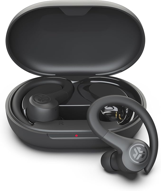 JLab, Go Sport+, True Wireless Workout Earbuds, Bluetooth Sport Earbuds, Clear Calling, Graphite by JLab