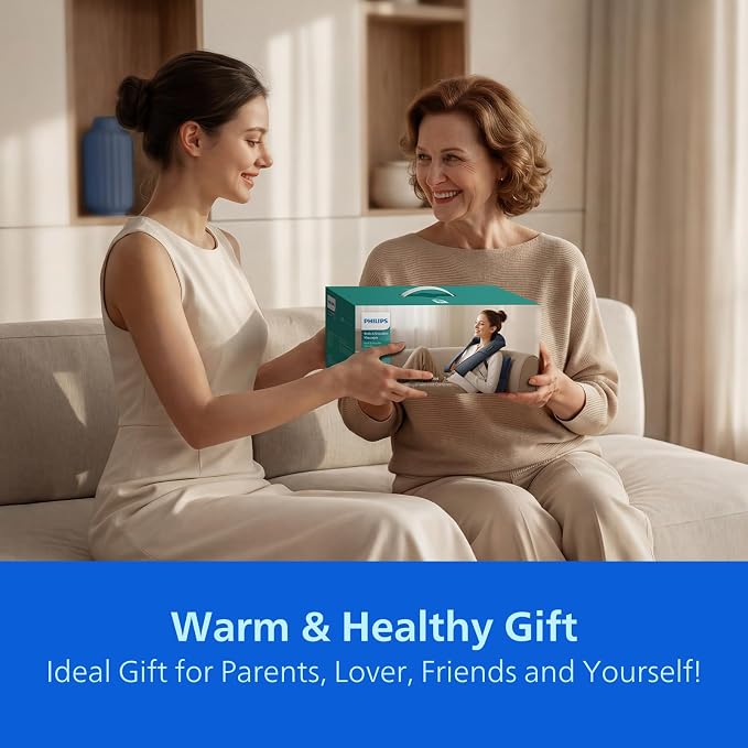 PHILIPS Neck Massager with Heat, Deep Tissue Kneading for Body Relaxation - Image 7