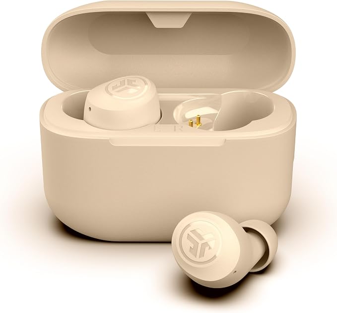 JLab Go Air Pop+ Tones True Wireless Earbuds, in Ear Headphones, Bluetooth Earphones, 35H Playtime Ear Buds, Bluetooth Earbuds with Microphone, USB-C Charging Case, Dual Connect, EQ3 Sound, (155 N) by JLab