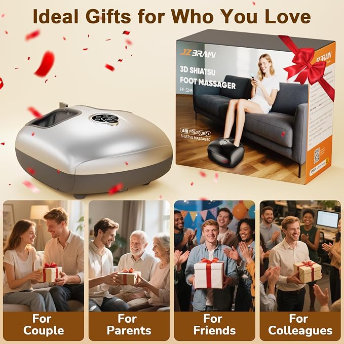 JZBRAIN Foot Massager for Plantar Fasciitis and Neuropathy, 2026 Upgraded - Image 9