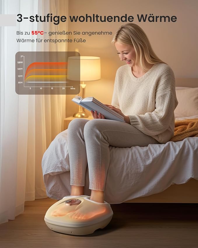 RENPHO Foot Massager with Heat, Birthday Gifts for Women, FSA Eligible HSA - Image 4