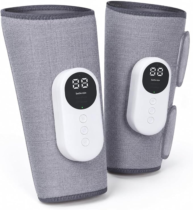 brenzo Leg Massager, Calf Massage Wraps for Everyday Comfort, Pair by Unknown