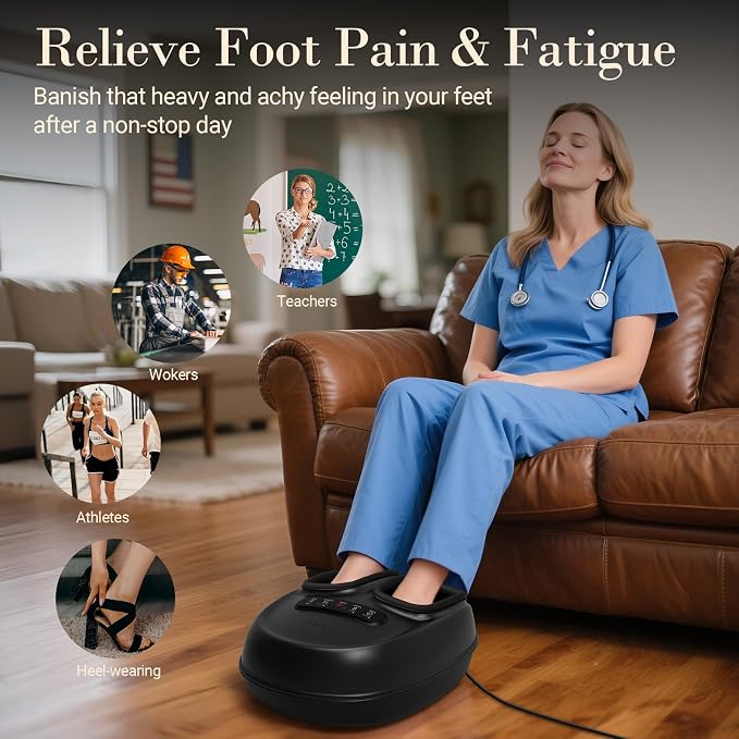 CuPiLo Foot Massager -[2026 Upgraded], FSA Eligible HSA, Up to Size 13 - Image 6