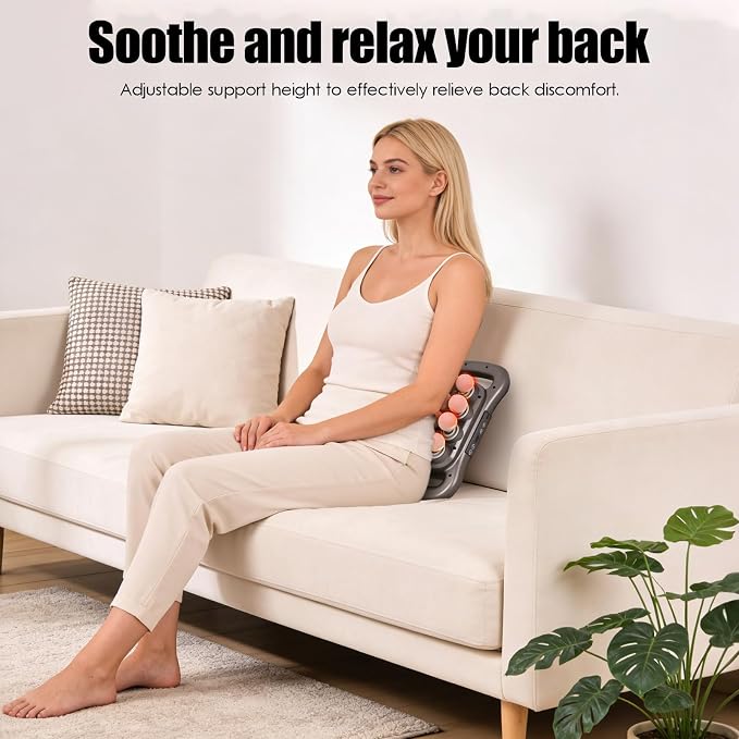 2026 16 Head Massage Gun Deep Tissue – Multi Head Massage Gun, 2600mAh Electric Percussion Massager with 9 Modes & Levels, Portable Massager for Legs, Waist, Back, Neck & Muscles - Image 2