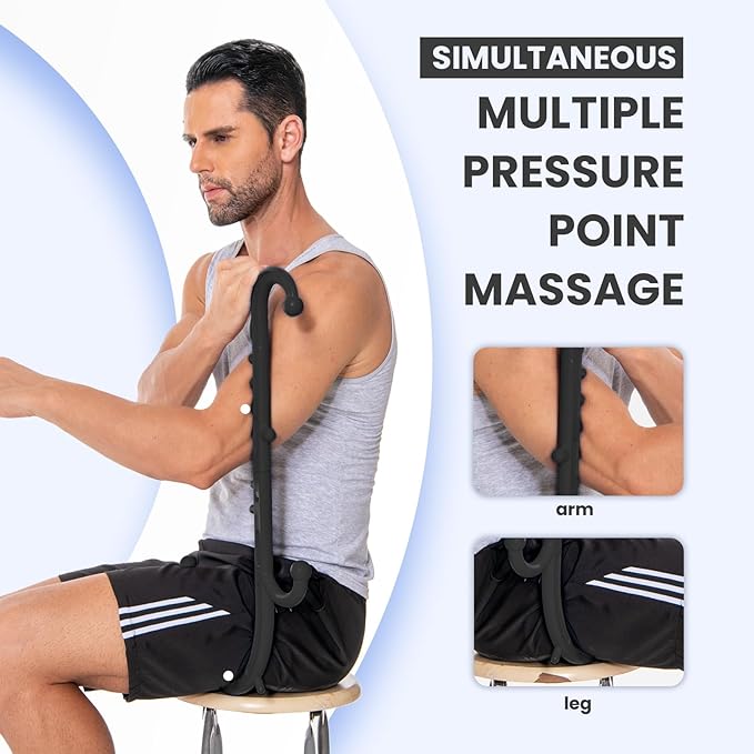 Ranarose Deep Tissue Back & Neck Massager for Body Muscle Pain Relief - Image 6