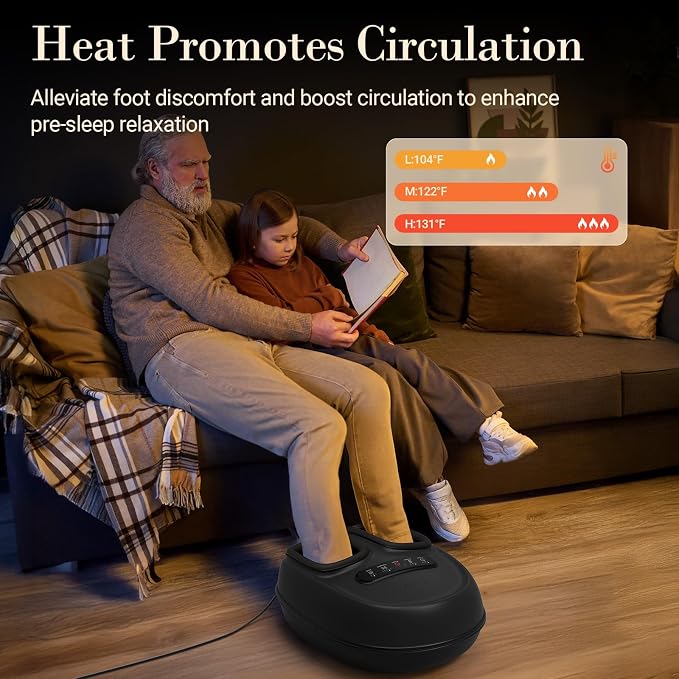 CuPiLo Foot Massager with Heat for Neuropathy-[Upgraded], FSA Eligible HSA - Image 4