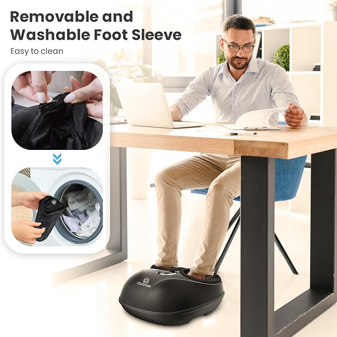 Shiatsu Foot Massager with Heat, FSA Eligible HSA, Deep Kneading Neuropathy - Image 7