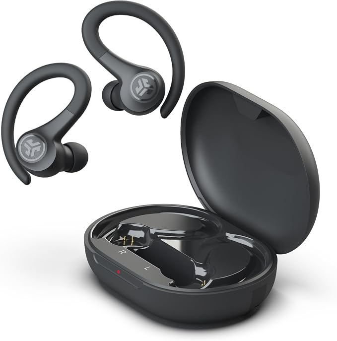 JLab, Go Sport+, True Wireless Workout Earbuds, Bluetooth Sport Earbuds, Clear Calling, Graphite - Image 6