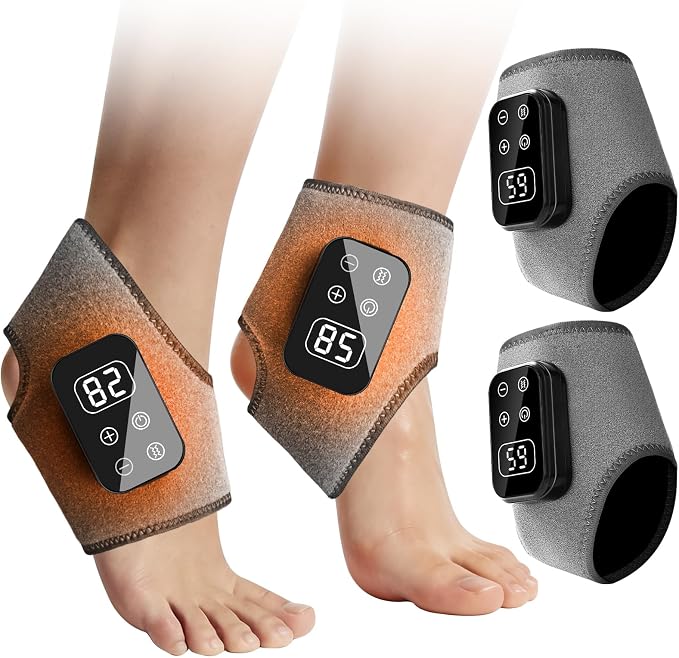 Foot Advanced Renewed Triple Method Massager(2Pcs-Gray) by Unknown