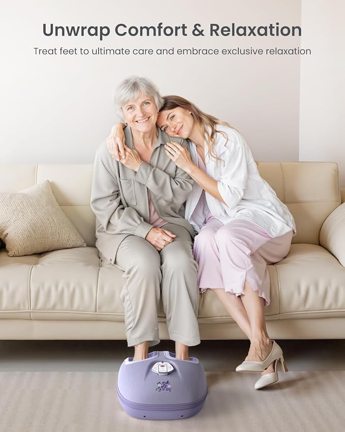 RENPHO Shiatsu Foot Massager with Heat & Kneading for Plantar Fasciitis - Image 8