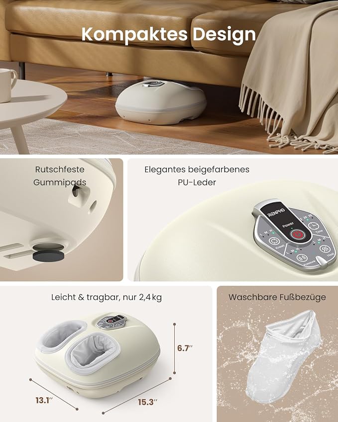 RENPHO Foot Massager with Heat, Birthday Gifts for Women, FSA Eligible HSA - Image 5