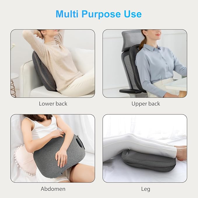 CooCoCo HSA Store Eligible Shiatsu Back Massager with Heat, for Office Home - Image 7