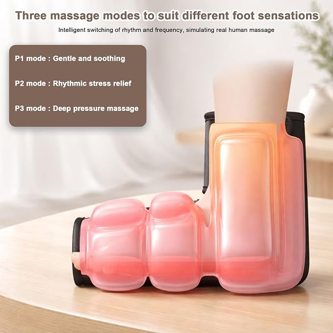 Heated Cordless Foot Massager for Plantar Pain Relief & Swelling for Ankle, Feet and Blood Circulation, Perfect Gifts for Men Women, Dad Mom (Birthday, Holiday) - Image 5
