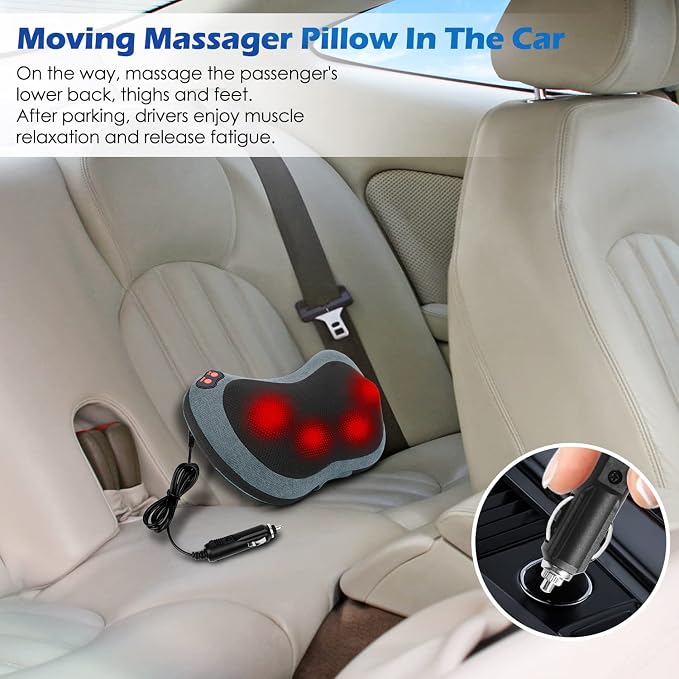 Papillon Back Massager for Pain Relief Deep Tissue with Heat, Gifts for Men - Image 6