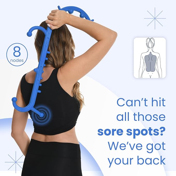 Ranarose Deep Tissue Back & Neck Massager for Body Muscle Pain Relief - Image 3