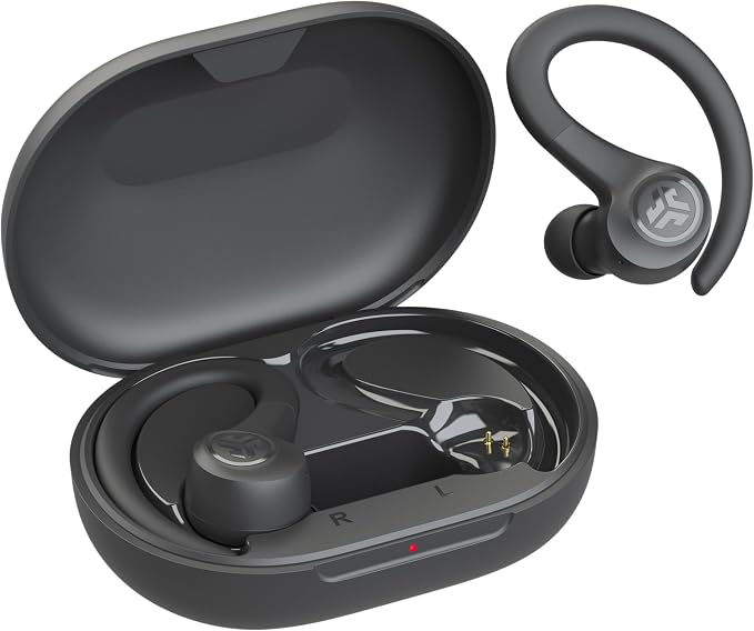 JLab, Go Sport+, True Wireless Workout Earbuds, Bluetooth Sport Earbuds, Clear Calling, Graphite - Image 7