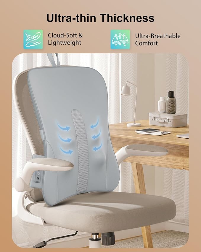 Full Back Massager with Heat – Rechargeable Cordless Back Massager for Pain Relief & Deep Tissue 3D Kneading, Neck Shoulder Waist Massage for Home, Office, Car, Gifts for Men & Women - Image 8