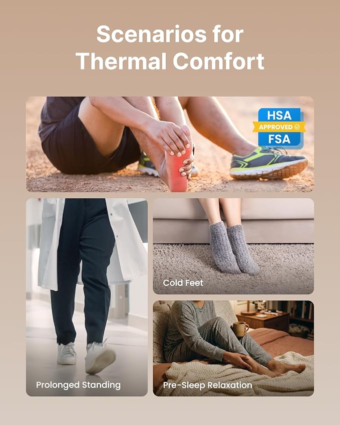 RENPHO Thermacool 2-in-1 FSA Foot Massager with Heat & Cold, HSA Eligible - Image 7
